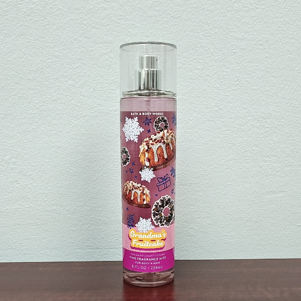 Bath & Body Works GRANDMA'S FRUITCAKE Limited Edition Mist